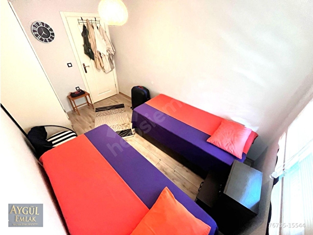 👉TEK YETKİLİ AYGÜLDEN AKÇAYDA ARA KAT ÖN CEPHE FUL EŞYALI AYRI MUTFAK EBEVEYNLİ 2+1 SATILIK DAİRE - Görsel 29