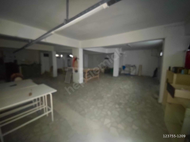 SABIR EMLAKTAN KEMALPAŞA MAH KİRALIK 120 m2 BODRUM KAT DÜKKAN