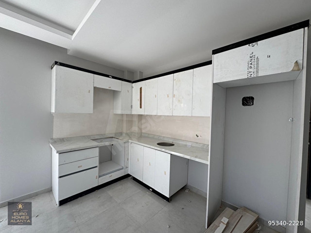 ALANYA ÇIPLAKLIDA SATILIK SIFIR 2 +1 AMERİKAN MUTFAK 75M2 DAİRE - Görsel 16
