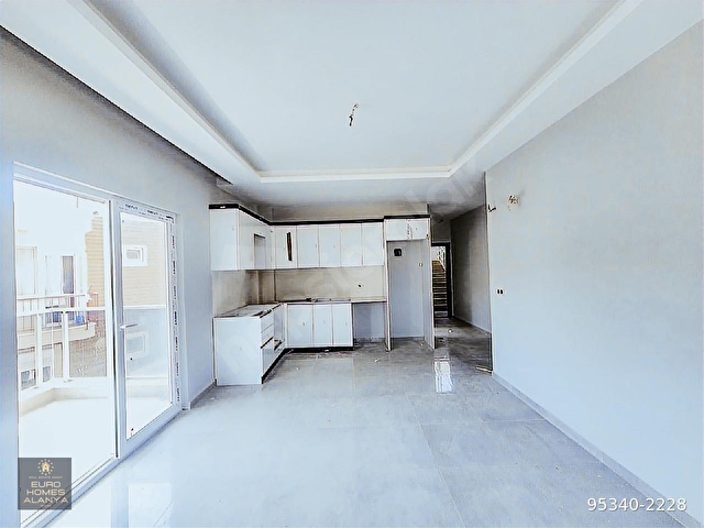 ALANYA ÇIPLAKLIDA SATILIK SIFIR 2 +1 AMERİKAN MUTFAK 75M2 DAİRE - Görsel 4