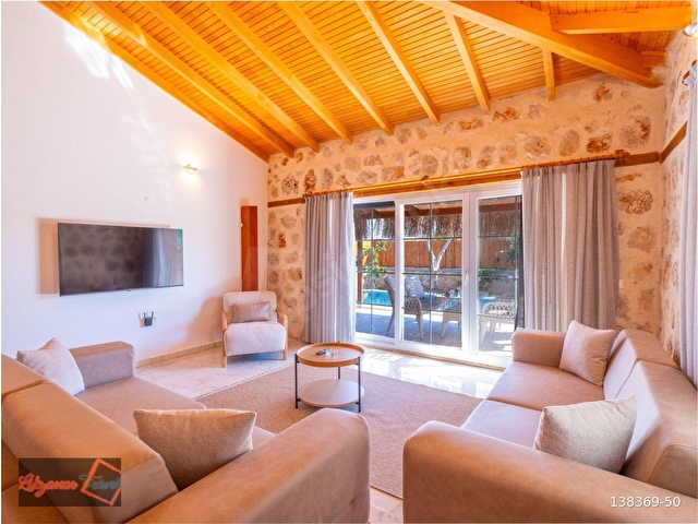 Günlük Kiralık 1 Odalı Villa - Antalya Kaş Bayındır Mahallesi - 2 Kişi Kapasiteli - Görsel 7