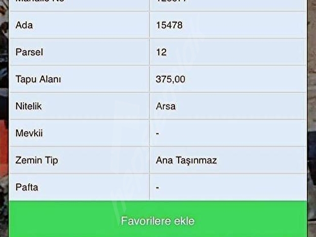 SOFULU MAH RUHSATI ALINMIŞ KÖŞE BAŞI SATILIK TEK TAPU 375m2 arsa - Görsel 5
