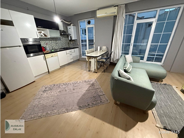 MARMARADAN ŞÜKRÜPAŞADA EŞYALI 1+1 KİRALIK DAİRE - Görsel 3