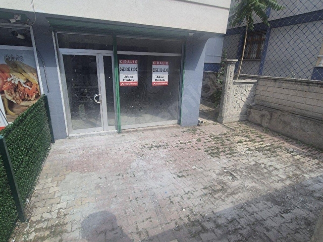 KENT PLAZA CİVARINDA BAKIMLI BODRUMLU BAHÇELİ KİRALIK DÜKKAN - Görsel 7