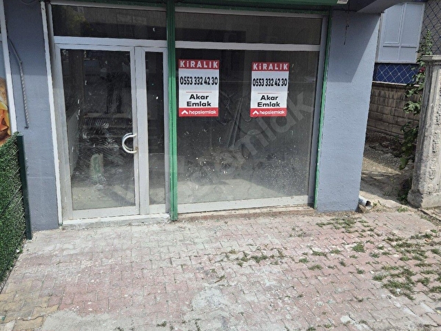 KENT PLAZA CİVARINDA BAKIMLI BODRUMLU BAHÇELİ KİRALIK DÜKKAN - Görsel 8