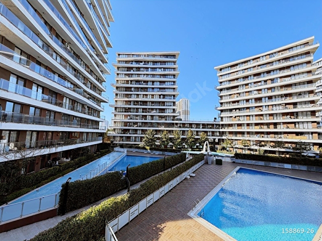 BAHÇEŞEHİR DUMANKAYA MODERNDE SATILIK ŞEHİR MANZARALI 1+1 DAİRE