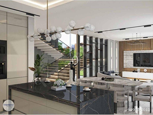 Kuşadası Lüks Villa -  Akıllı Ev, Özel Havuz, Geniş Bahçe - Görsel 10