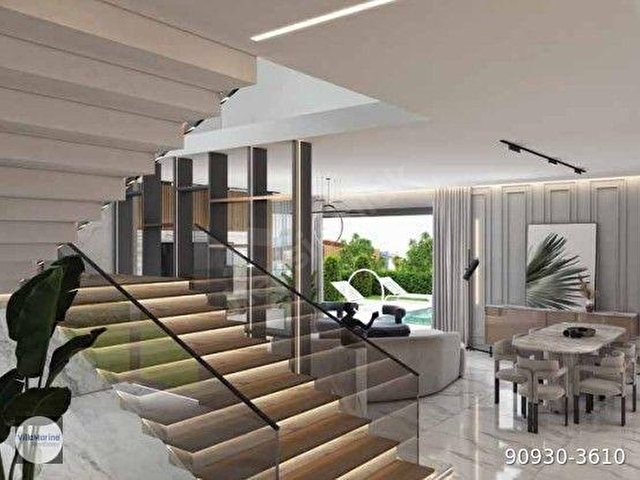 Kuşadası Lüks Villa -  Akıllı Ev, Özel Havuz, Geniş Bahçe - Görsel 8