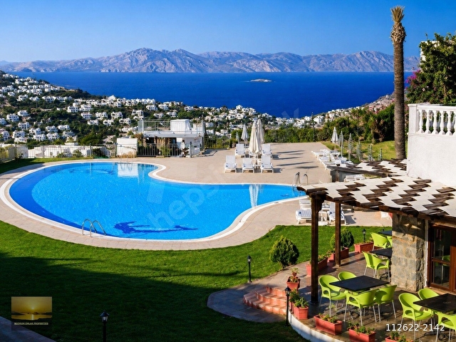 Bodrum Yalıkavak satılık villa özel havuz manzaralı müstakil ev - Görsel 15