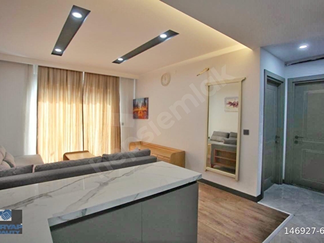 Antalya Aksu Altıntaşta Kiralık Modern Mobilyalı 1+1 Katta Daire - Görsel 7