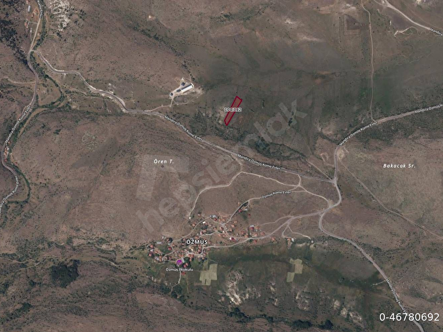 Çamlıdere Özmüşta Köye Yakın, Tek Tapu 4.486 m² Yatırımlık Tarla - Görsel 3