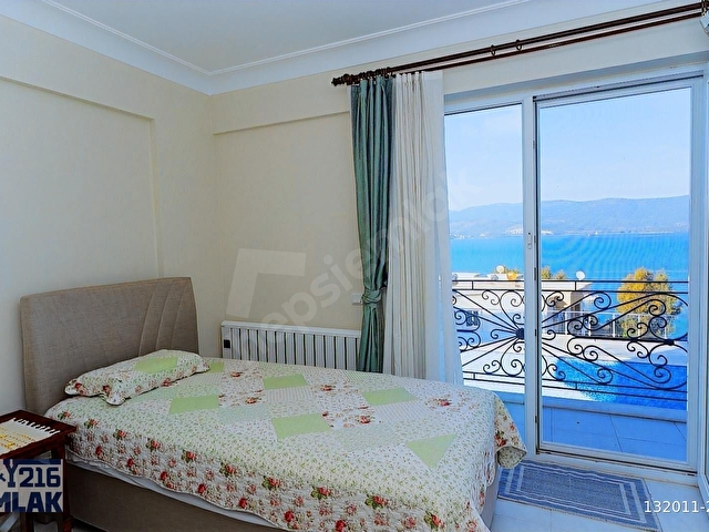 DENİZE SIFIR HARİKA MANZARA GÜLLÜK SEAVİEW 3 SİTESİNDE 2+1 DAİRE - Görsel 14