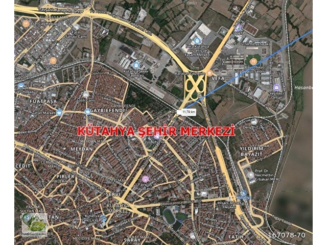 🚨 KÜTAHYA MERKEZDE 8.100 M² ÇİFTLİK VE PROJE YAPIMINA UYGUN HARİKA ARAZİ 🚨 - Görsel 26
