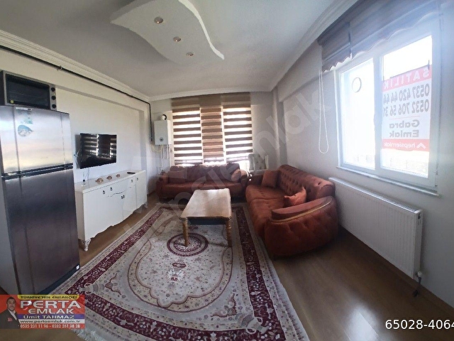 KUMBAĞDA 1+1EŞYALI FERAH HAVUZLU GÜVENLİ DAİRE - Görsel 12