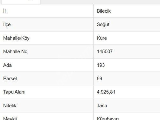CENTURY 21 VİZYONDAN SÖĞÜT KÜRE’DE SATILIK MEYVE BAHÇESİ - Görsel 5