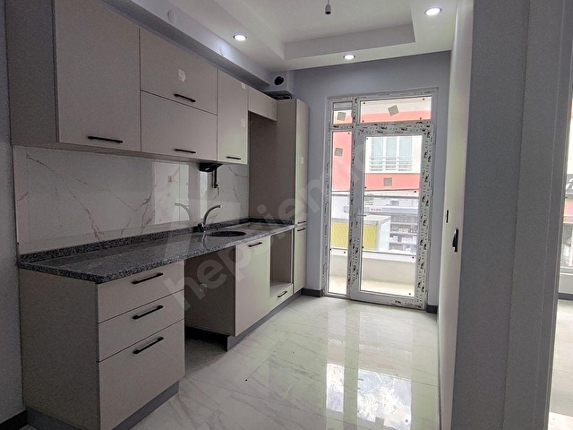 EYMEN EMLAKTAN SATILIK1+1 SIFIR YERDEN ISITMALI ASANSÖRLÜ DAİRE - Görsel 2