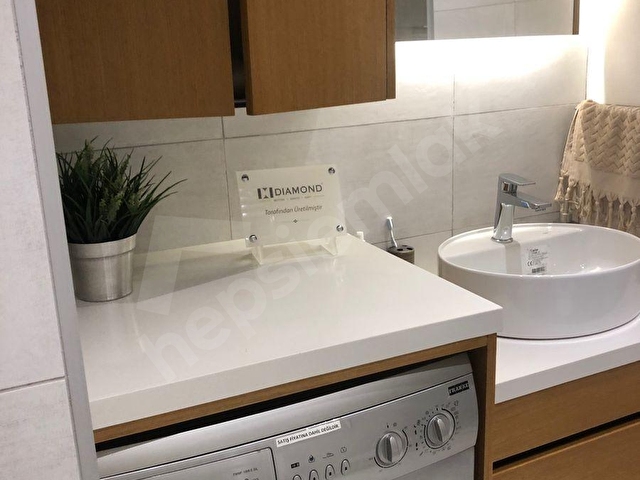 Manisa Meydan sitesinde 1+1 kiralık havuz ve AVM. Cepheli eşyalı  cadde cepheli - Görsel 11