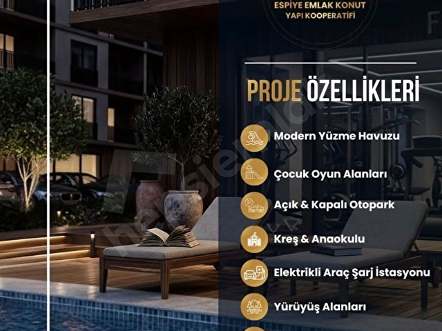 ESPİYEDE 36 AY TAKSİTLE 3+1 - 2+1-1+1 DAİRELER - Görsel 4
