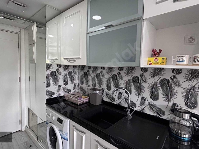 DAP İZMİR KULEDE ÖZEL DİZAYN 1+0 EŞYALI KİRALIK DAİRE - Görsel 2