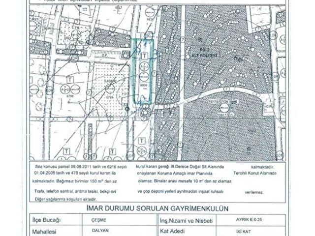 Izmir Cesme Dalyan Da Plan Proje Ruhsat Hazir Satilik Arsa 77059 1429 Hurriyet Emlak