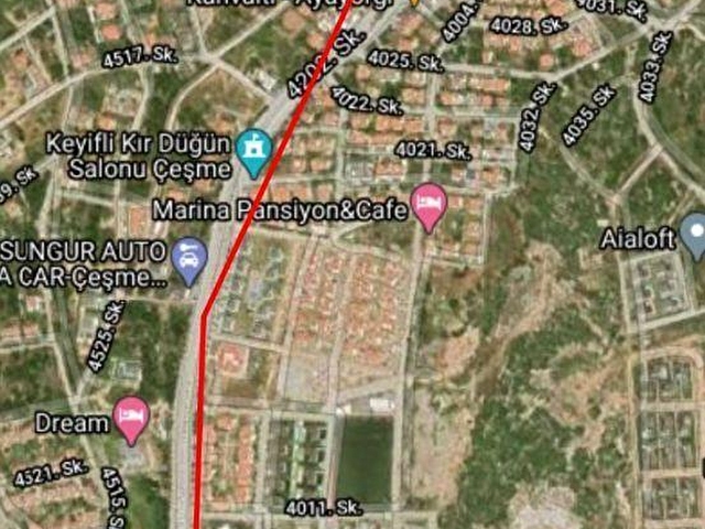Izmir Cesme Dalyan Da Plan Proje Ruhsat Hazir Satilik Arsa 77059 1429 Hurriyet Emlak