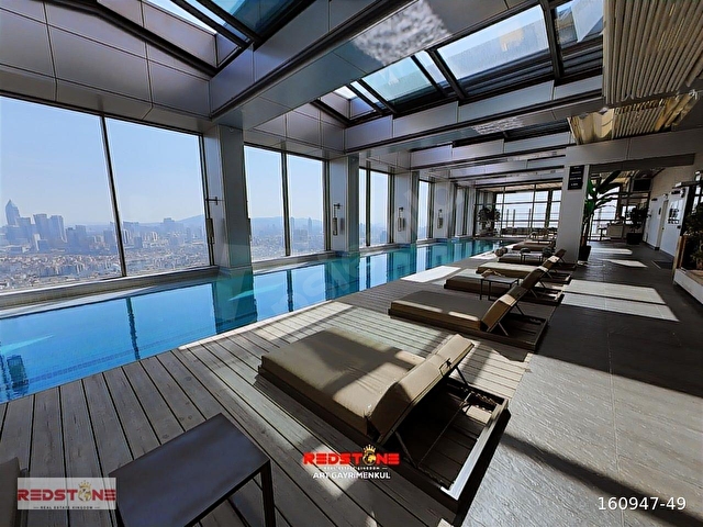 Emaar Heights Blokta Balkonlu 1+1 Satılık Daire Home / Office - Görsel 6