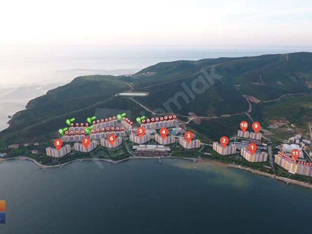 KİRALIK   01 TEMMUZ   GİRİŞ -  06  TEMMUZ    ÇIKIŞ  98  M2   2 +1  FULL DENİZ MANZARALI