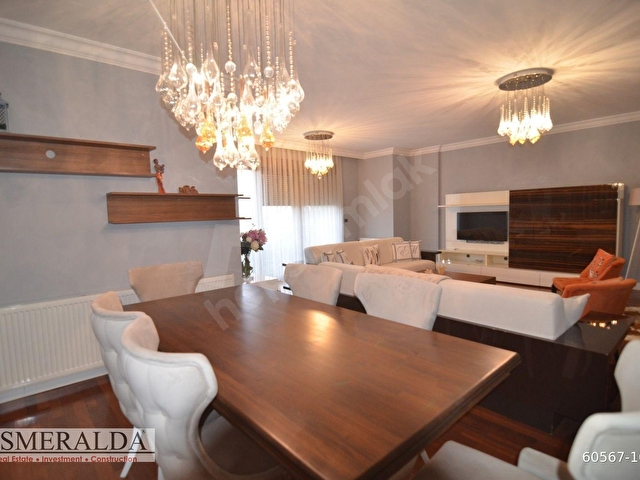 Alanya Selçuklu Konaklarıda Deniz Manzaralı Kiralık 4+1 Daire - Görsel 3