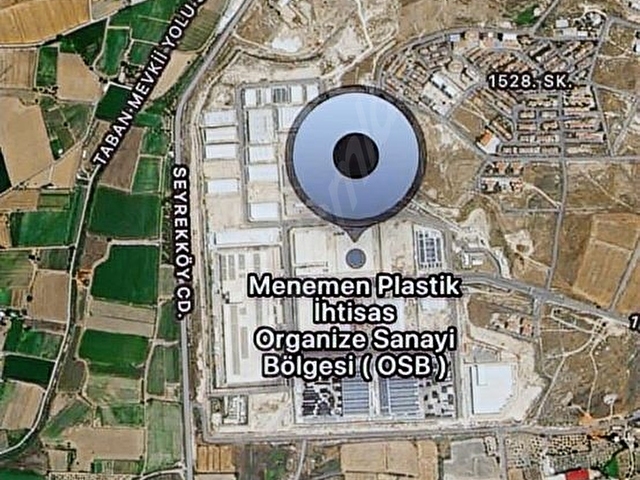 MENEMEN PLASTİK ORGANİZE YAKINI DEPO RUHSATLI PROJESİ HAZIR ARSA - Görsel 3