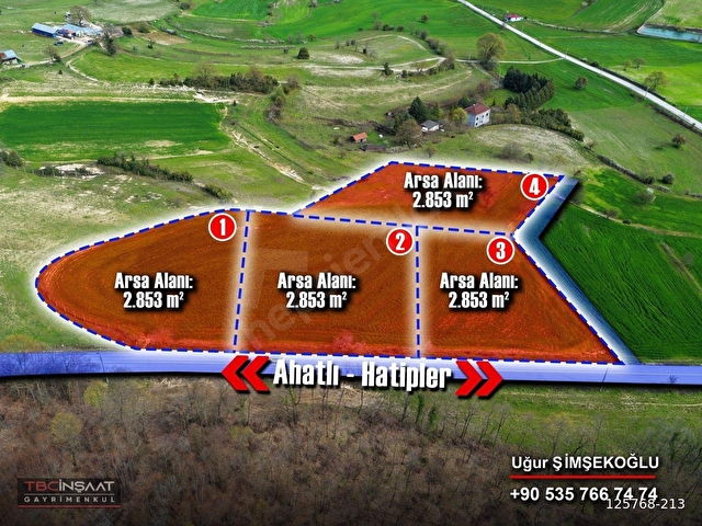 TBC Gayrimenkul | Gebze Hatipler 2.853 m² Ana Yola Cepheli Arsa - Görsel 4