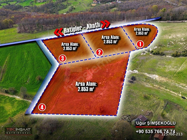 TBC Gayrimenkul | Gebze Hatipler 2.853 m² Ana Yola Cepheli Arsa - Görsel 12