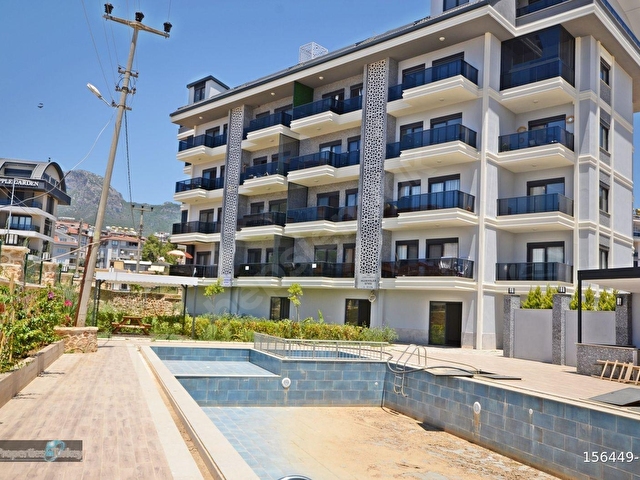 ALANYA OBADA SATILIK HAVUZ MANZARALI 1+1 DAİREMİZ 3.KAT