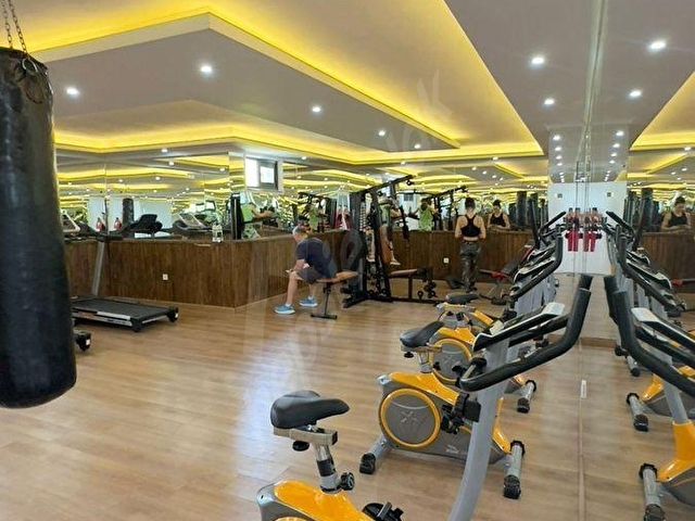 ALANYA/MAHMUTLAR FULL KOMPLEX 60M2 SATILIK 1+1 MUHTEŞEM RESİDANCE - Görsel 15