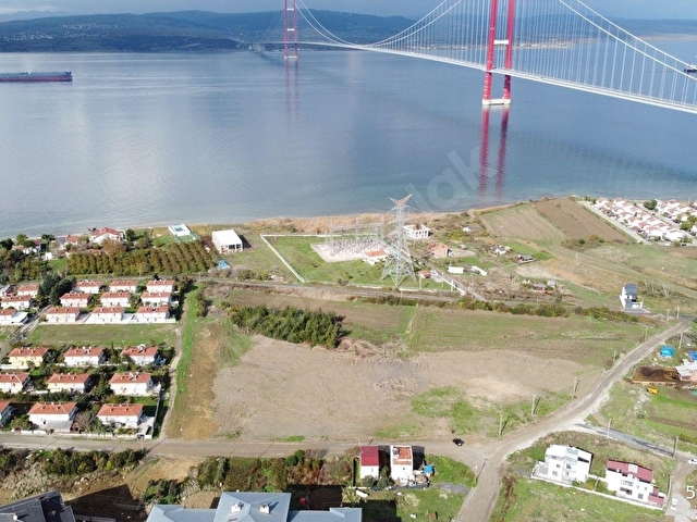 ASSOSTAN KAÇMAZ BOĞAZ VE KÖPRÜ MANZARALI FIRSAT ARSA - Görsel 12
