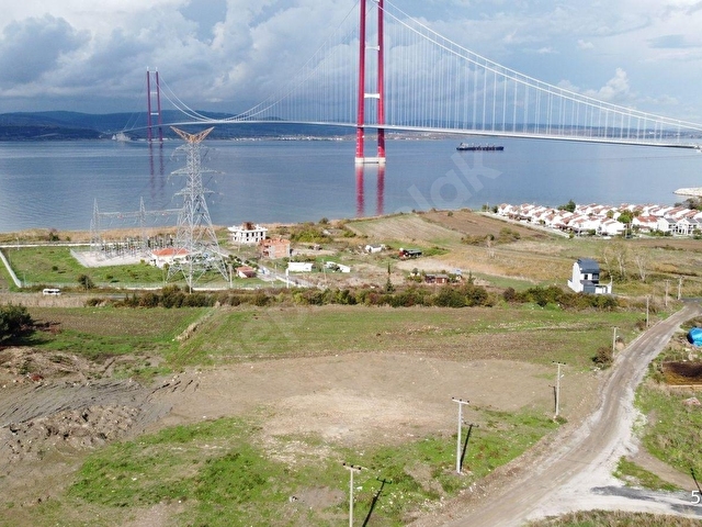 ASSOSTAN KAÇMAZ BOĞAZ VE KÖPRÜ MANZARALI FIRSAT ARSA - Görsel 6