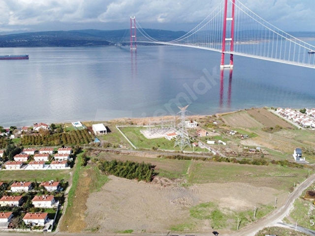 ASSOSTAN KAÇMAZ BOĞAZ VE KÖPRÜ MANZARALI FIRSAT ARSA - Görsel 11