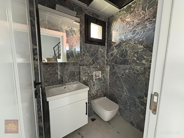 MENEMEN SÜLEYMANLI DA SATILIK 3+2 TRİPLEX SIFIR VİLLA - Görsel 16
