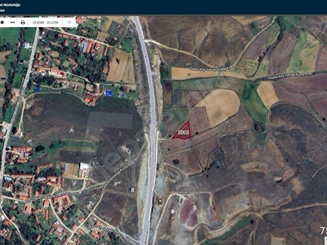 DOĞA CİTYDEN SATILIK BİLECİK SÖĞÜT OLUKLUDA 1.236 M2 TARLA - Görsel 13
