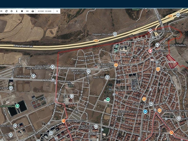 AGENDEN ŞEHRİN MERKEZİNDE DAİRE GETİRİLİ İMARLI 340m2 ARSA - Görsel 2