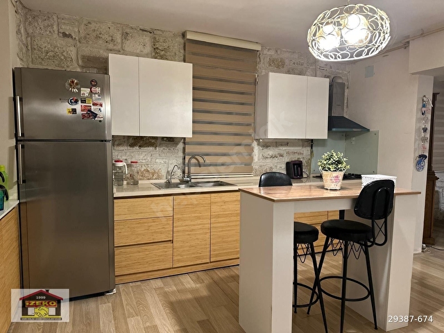 Yeni Foça Müstakil Taş Ev Deniz Manzaralı Büyük Bahçeli Eşyalı Havuzlu Doğal Gazlı 210m2 7+1 Dublex - Görsel 13