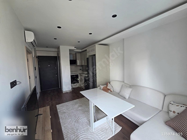 ALTINTAŞTA, OTEL KONSEPTLİ SİTEDE, ARA KAT, SATILIK 1+1 DAİRE