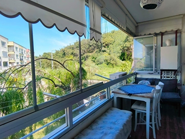 Sarımsaklı Kiralık 2+1 Balkonlu Barbekülü Daire Orman Manzaralı - Görsel 16