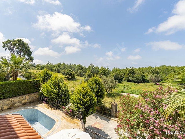 Antalya İncekumda Doğa Manzaralı Site İçerisinde satılık havuzlu Villa - Görsel 28