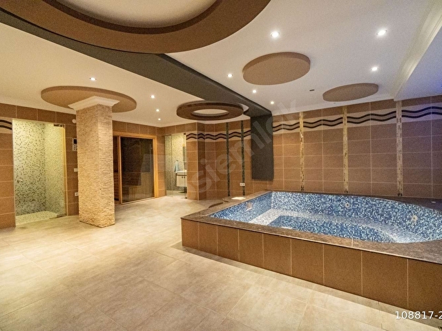 Antalya İncekumda Doğa Manzaralı Site İçerisinde satılık havuzlu Villa - Görsel 16