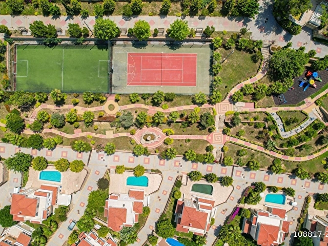 Antalya İncekumda Doğa Manzaralı Site İçerisinde satılık havuzlu Villa - Görsel 6
