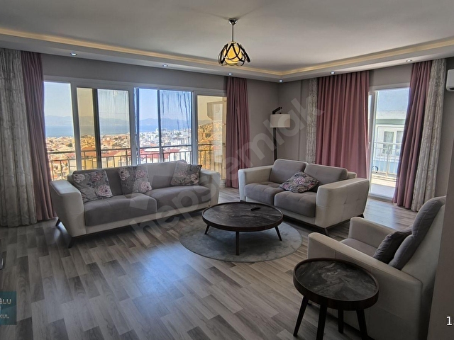 GUVENLİKLİ SİTE İCİNDE DENİZ MANZARALI MASRAFSIZ DAİRE - Görsel 5
