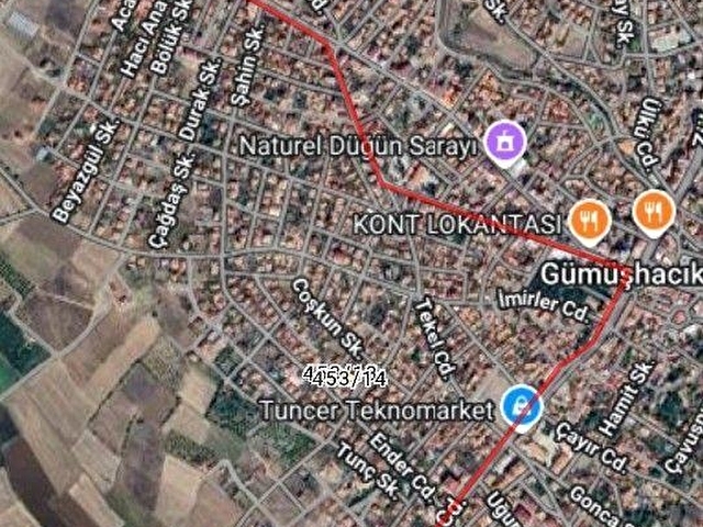 KAYA EMLAKTAN SATİLİK ARSA344.58. M2 GÜMÜŞ HACI KÖYÜ - Görsel 2