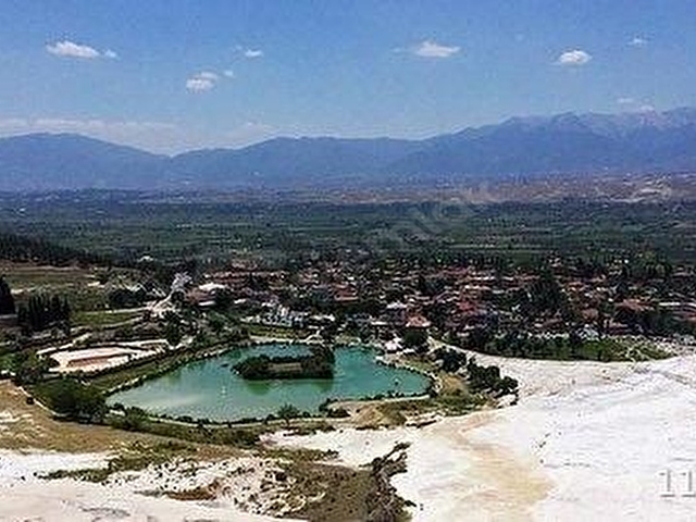 PAMUKKALE TRAVERTENLERİ MANZARALI SATILIK VİLLALIK ARSA APART/DAİRE TAKASI YAPILIR - Görsel 12