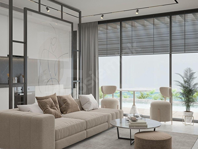 GİRNE-ESENTEPE CASA DEL MAREDE PENTHOUSE STÜDYO DAİRE - Görsel 4