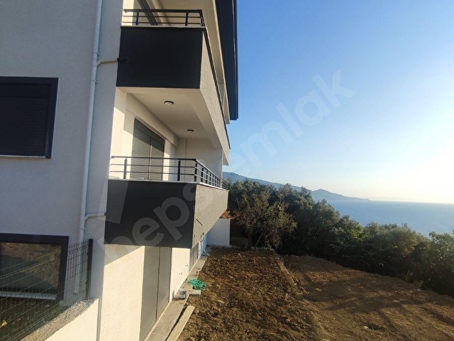 ESENKÖY ÇEŞME DE SATILIK FULL MANZARALI VİLLAR (TAKASA AÇIK) - Görsel 9